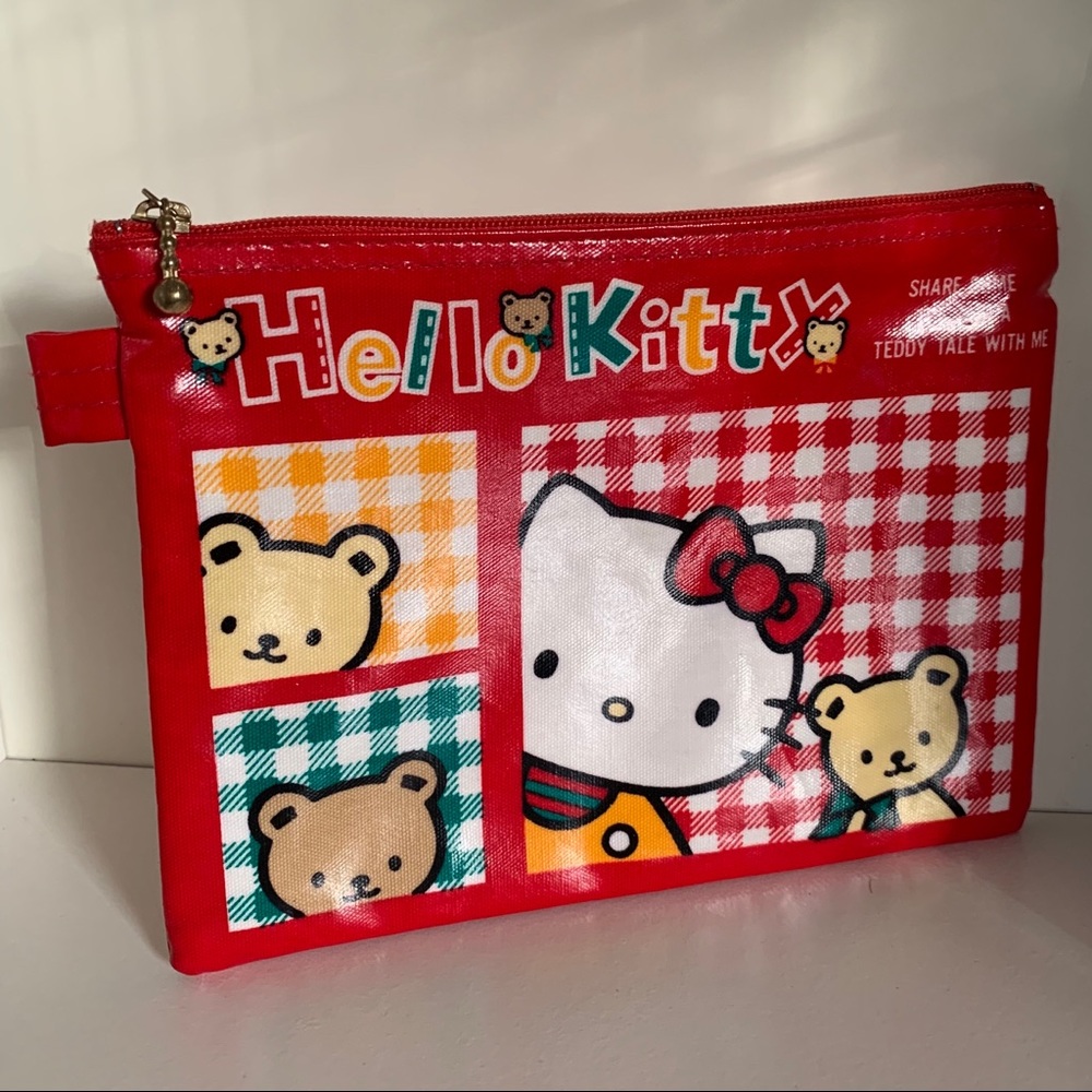 Vintage 1997 hello kitty zippy pouch